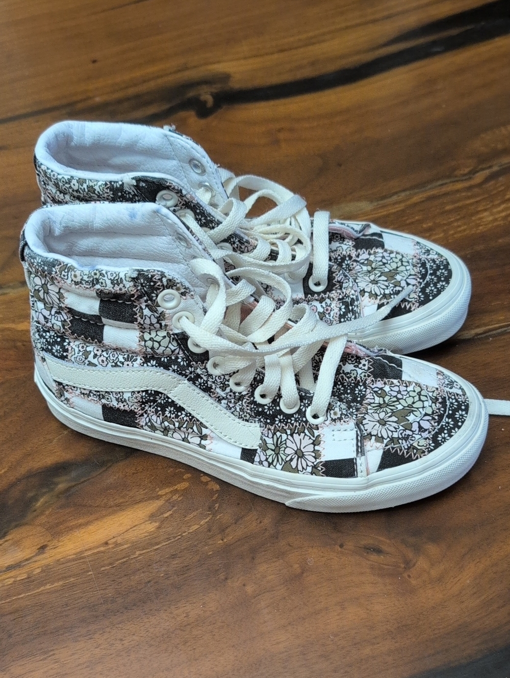 Floral Vans Sneakers